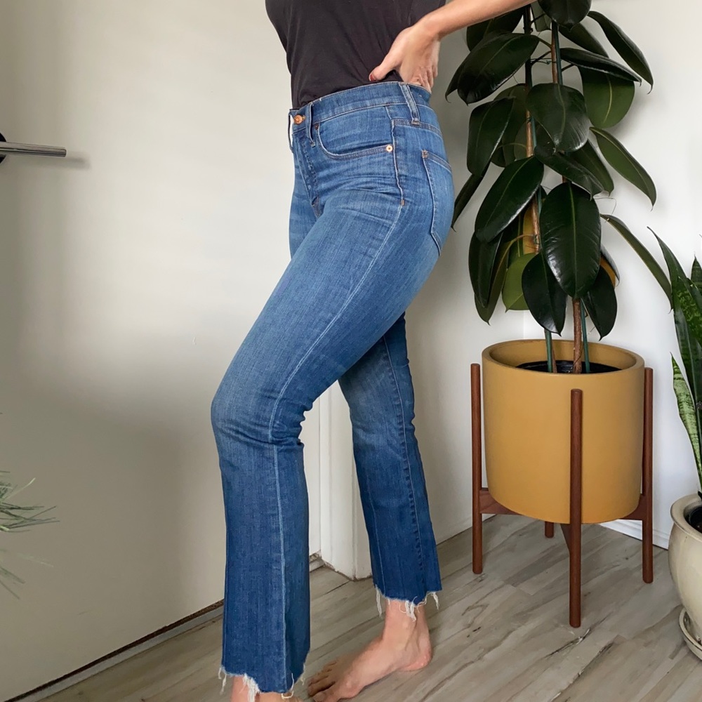 Madewell Hi-Rise Cali Demi-Boot jeans